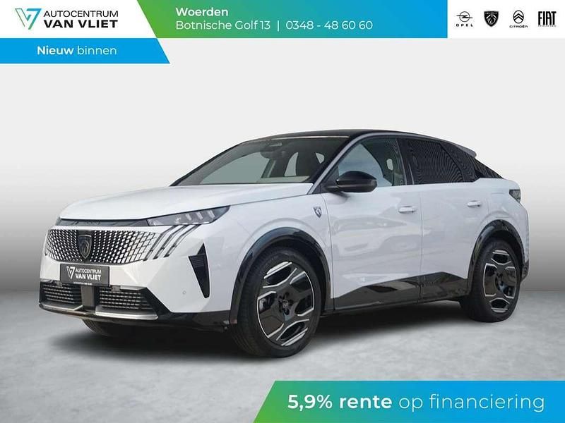 Wit Gebruikt 2024 Peugeot e-3008 Avantage SUV | € 39.689 (Duur) - Afbeelding 1/4