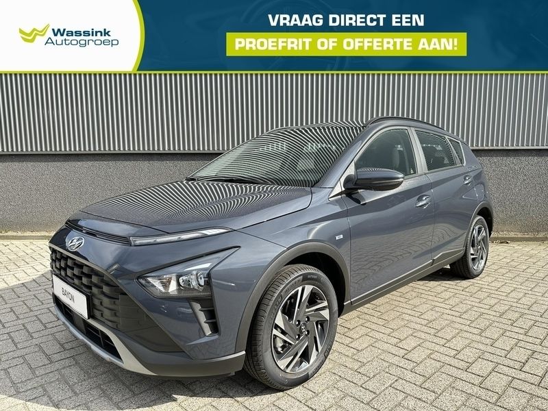 Grijs Nieuw 2024 Hyundai Bayon Premium SUV | € 25.926 - Afbeelding 1/4