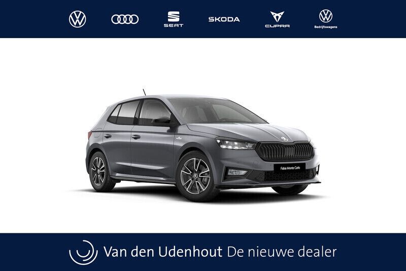 Grijs Gebruikt 2022 Skoda Fabia Monte Carlo Hatchback | € 28.780 - Afbeelding 1/4
