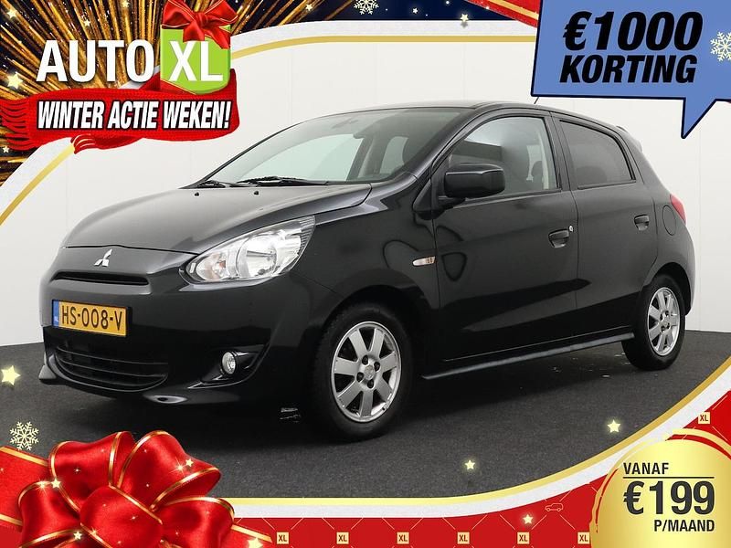 Zwart Occasion 2016 Mitsubishi Space Star Hatchback | € 6.940 (Eerlijke prijs) - Afbeelding 1/4