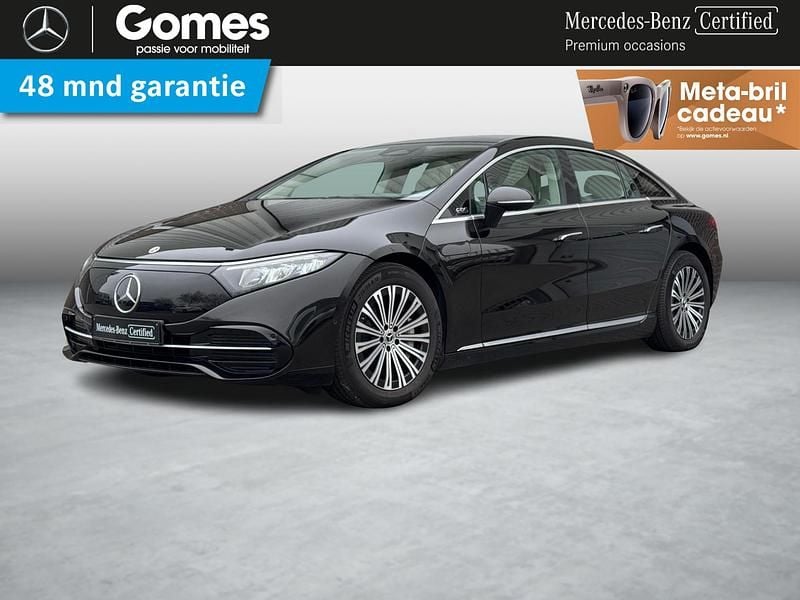 Zwart Gebruikt 2021 Mercedes EQS450+ Luxury Hatchback | € 56.950 (Eerlijke prijs) - Afbeelding 1/4