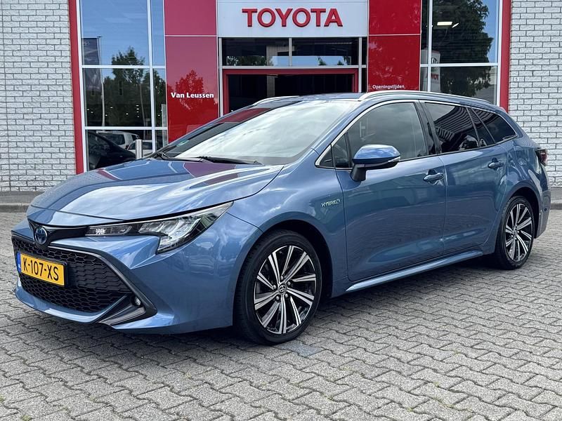 Blauw Gebruikt 2021 Toyota Corolla Stationwagen | € 25.400 (Eerlijke prijs) - Afbeelding 1/4