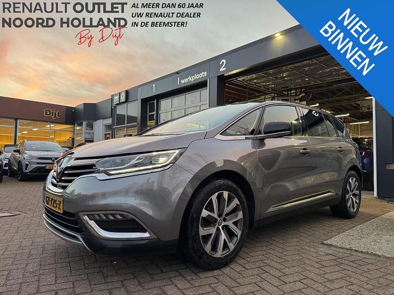 Grijs Gebruikt 2015 Renault Espace Dynamique MPV | € 11.545 (Eerlijke prijs) - Afbeelding 1/4