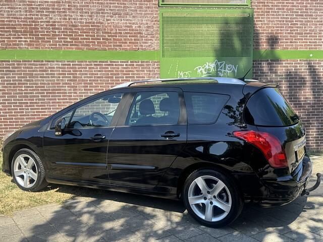 Occasion Peugeot 308 SW 120 PK (88 kW) 2009 Zwart Stationwagen