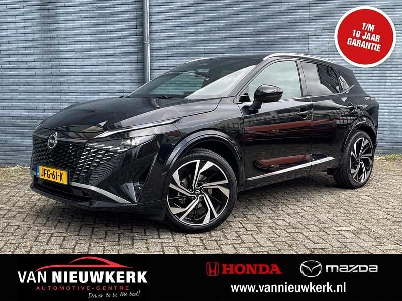 Zwart Gebruikt 2025 Nissan Qashqai Tekna+ SUV | € 39.900 (Goede deal) - Afbeelding 1/4