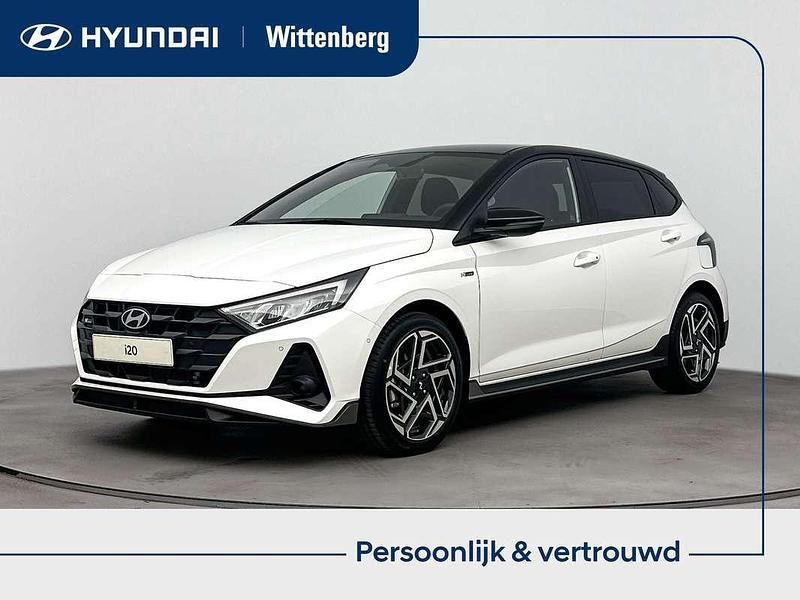 Wit Nieuw 2024 Hyundai i20 N Line Hatchback | € 33.190 (Eerlijke prijs) - Afbeelding 1/3