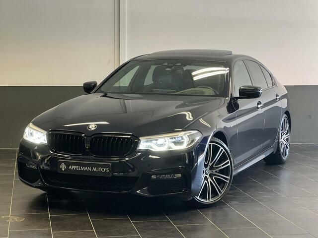 Zwart Gebruikt 2017 BMW 540 Executive Sedan | € 38.950 (Eerlijke prijs) - Afbeelding 1/4