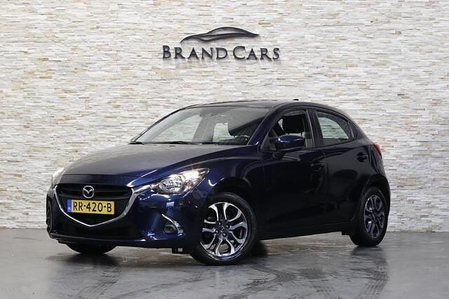 Blauw Gebruikt 2018 Mazda 2 Dynamic Hatchback | € 13.995 (Eerlijke prijs) - Afbeelding 1/4