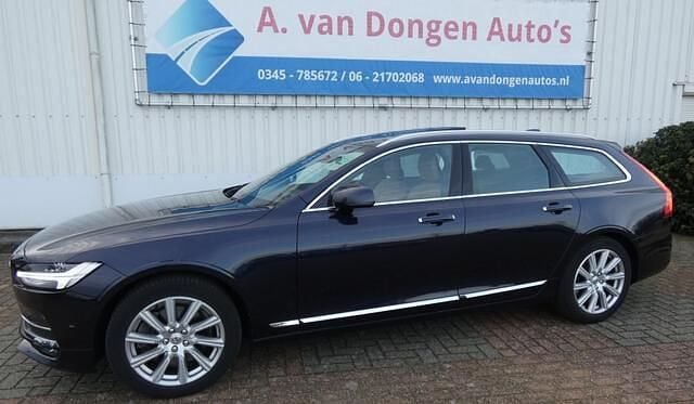 Blauw Gebruikt 2017 Volvo V90 Inscription Stationwagen | € 27.795 (Goede deal) - Afbeelding 1/4