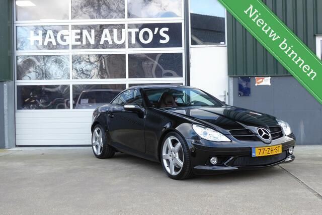 Zwart Gebruikt 2004 Mercedes SLK350 Cabriolet | € 14.745 (Iets duurder) - Afbeelding 1/4