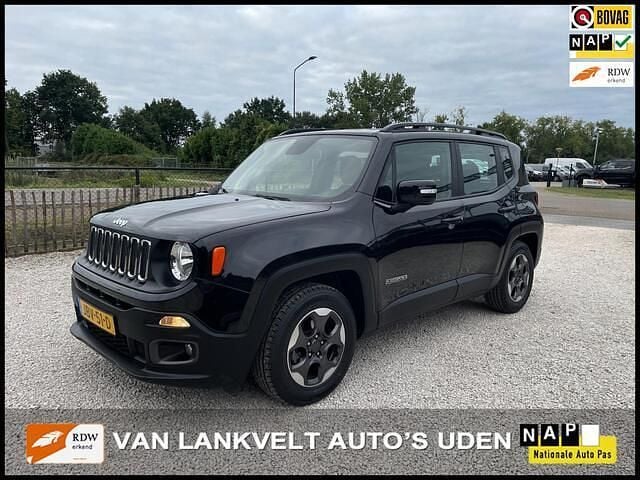 Zwart Gebruikt 2018 Jeep Renegade Limited SUV | € 15.950 (Super prijs) - Afbeelding 1/4