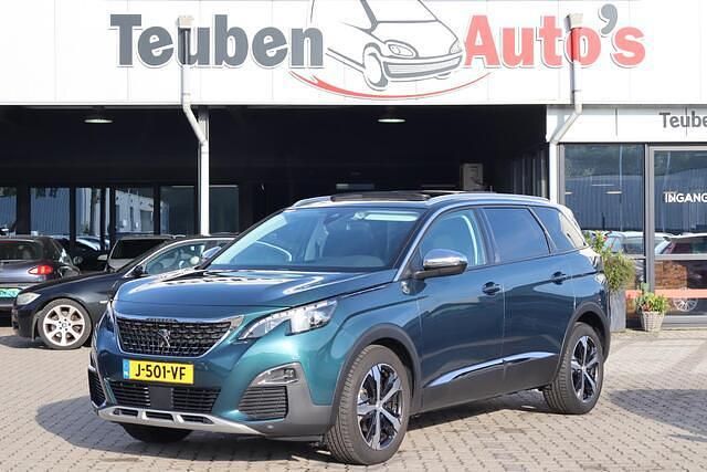 Groen Gebruikt 2019 Peugeot 5008 Crossway MPV | € 13.985 (Eerlijke prijs) - Afbeelding 1/4