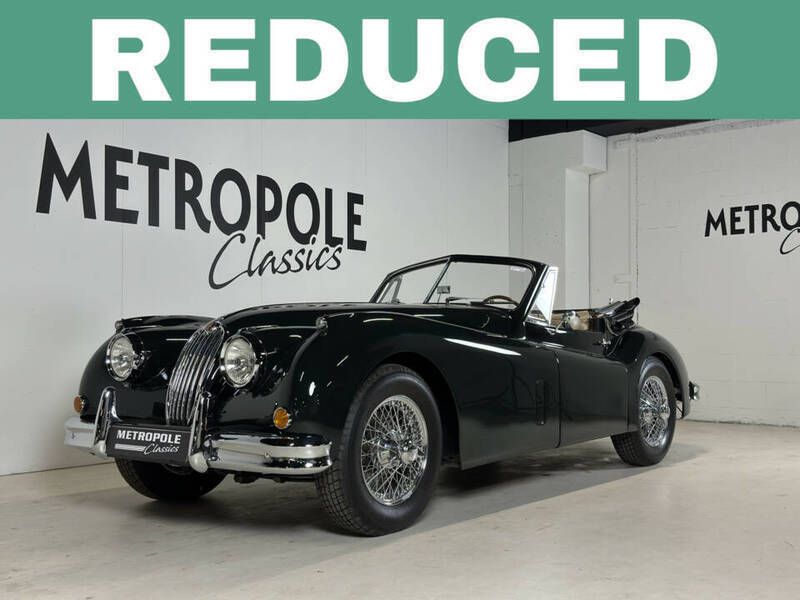 Groen Gebruikt 1955 Jaguar XK Cabriolet | € 109.000 - Afbeelding 1/4