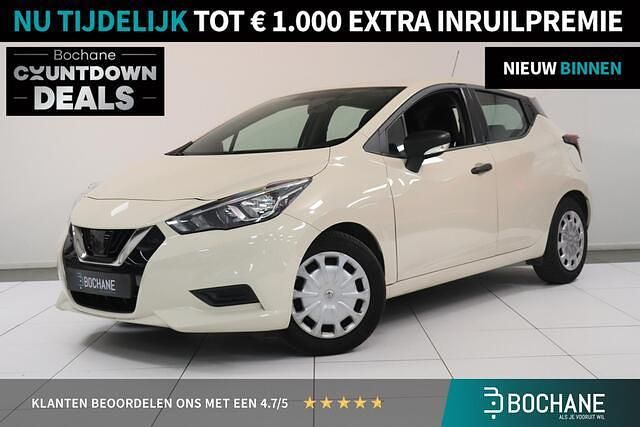 Wit Occasion 2020 Nissan Micra Visia Hatchback | € 9.700 (Eerlijke prijs) - Afbeelding 1/4