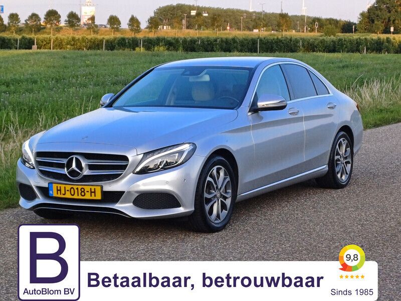 Grijs Gebruikt 2015 Mercedes C350e Edition Sedan | € 19.290 (Goede deal) - Afbeelding 1/4