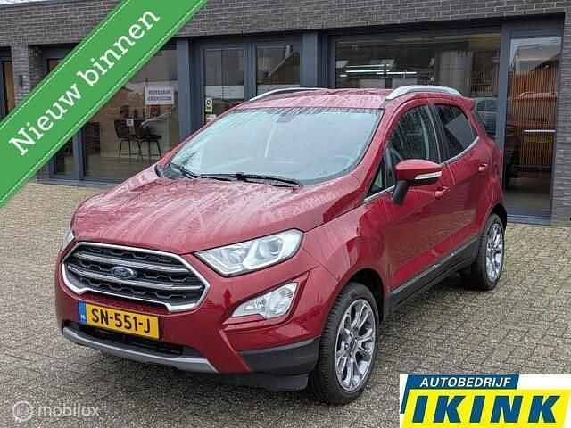 Rood Occasion 2018 Ford Ecosport Titanium SUV | € 9.750 (Eerlijke prijs) - Afbeelding 1/4