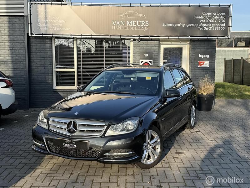 Occasion Mercedes C180 Avantgarde 156 PK (114 kW) 2013 Zwart Stationwagen