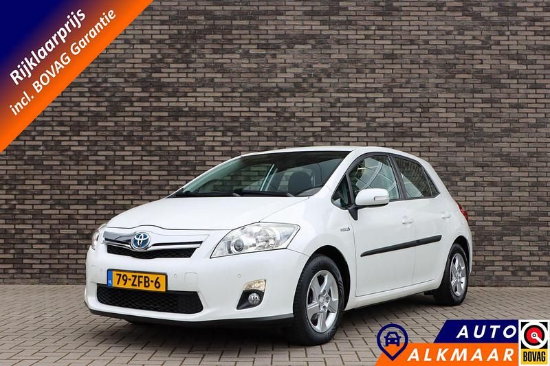 Wit Occasion 2012 Toyota Auris Hybrid Business Edition Hatchback | € 9.900 (Eerlijke prijs) - Afbeelding 1/4