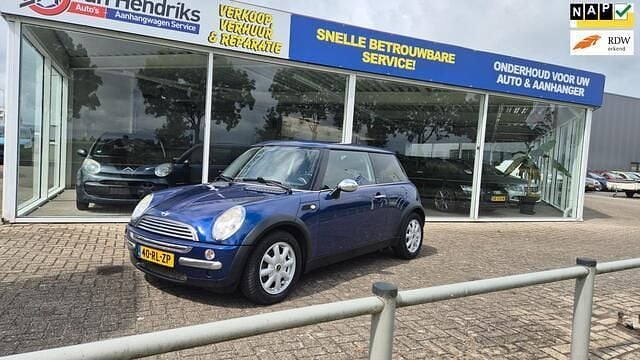 Blauw Gebruikt 2003 Mini ONE Pepper Hatchback | € 1.950 (Eerlijke prijs) - Afbeelding 1/4