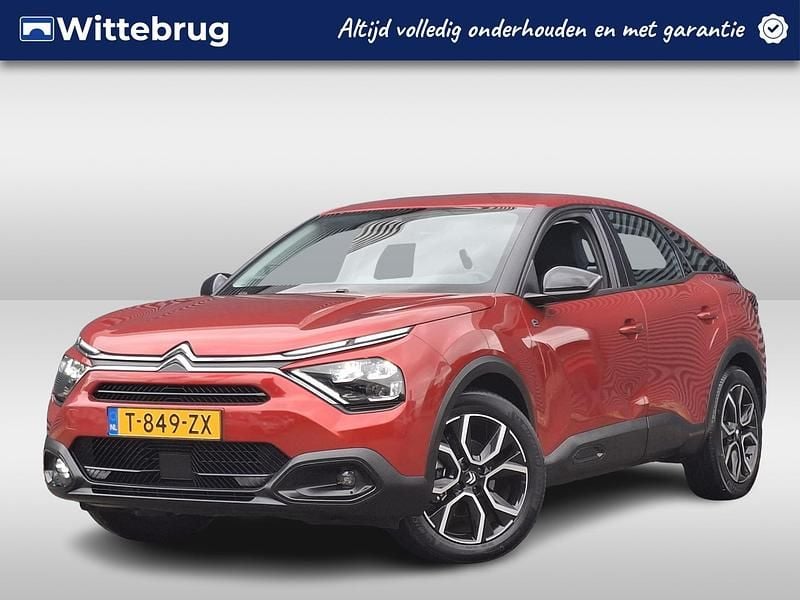 Rood Gebruikt 2023 Citroën e-C4 Feel SUV | € 19.925 (Eerlijke prijs) - Afbeelding 1/4