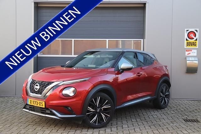 Rood (parellak) Occasion 2022 Nissan Juke SUV | € 20.995 (Eerlijke prijs) - Afbeelding 1/4
