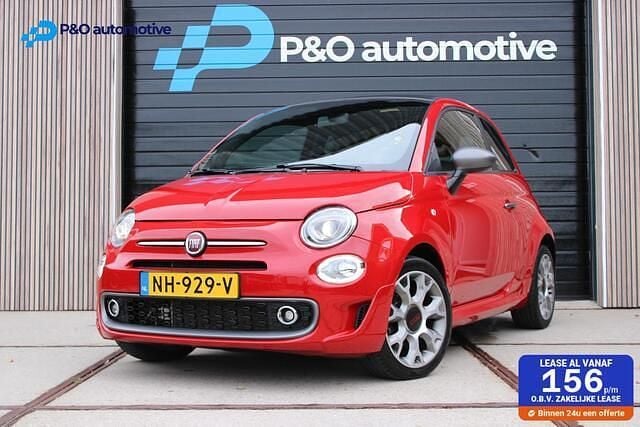 Rood Gebruikt 2017 Fiat 500C Sport Cabriolet | € 9.450 (Goede deal) - Afbeelding 1/4