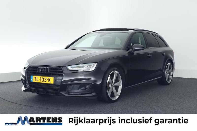 Zwart Occasion 2018 Audi A4 S-Line Stationwagen | € 27.949 (Eerlijke prijs) - Afbeelding 1/4