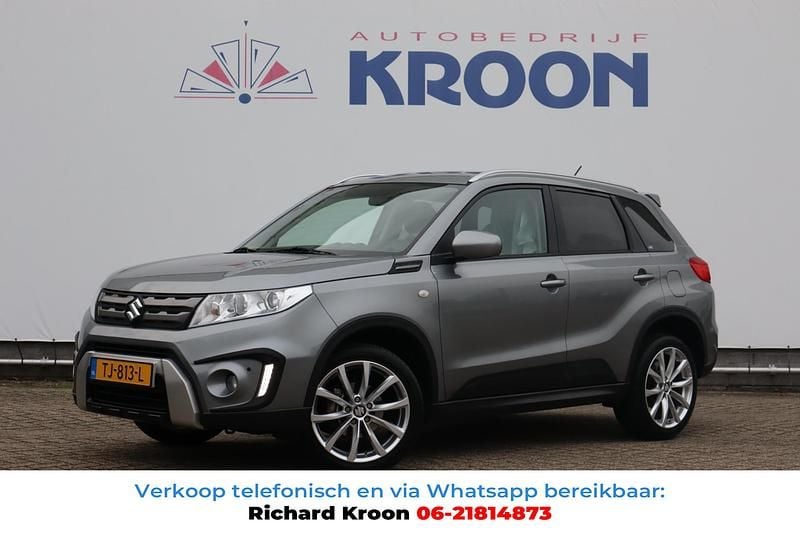 Grijs Gebruikt 2018 Suzuki Vitara Exclusive SUV | € 16.950 (Goede deal) - Afbeelding 1/4