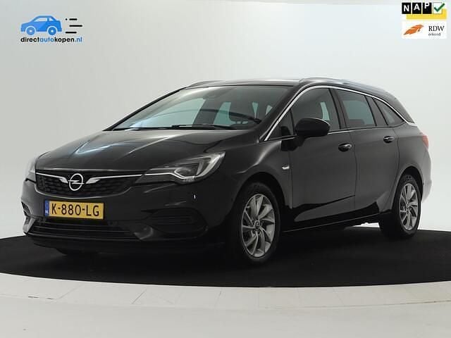 Zwart Gebruikt 2021 Opel Astra Business Elegance Stationwagen | € 13.945 (Goede deal) - Afbeelding 1/4