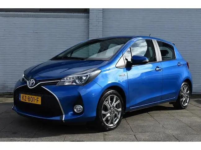 Blauw Gebruikt 2017 Toyota Yaris Hybrid Hatchback | € 14.499 (Iets duurder) - Afbeelding 1/4