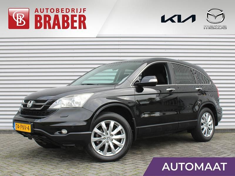 Zwart Gebruikt 2011 Honda CR-V Elegance SUV | € 12.295 (Eerlijke prijs) - Afbeelding 1/4