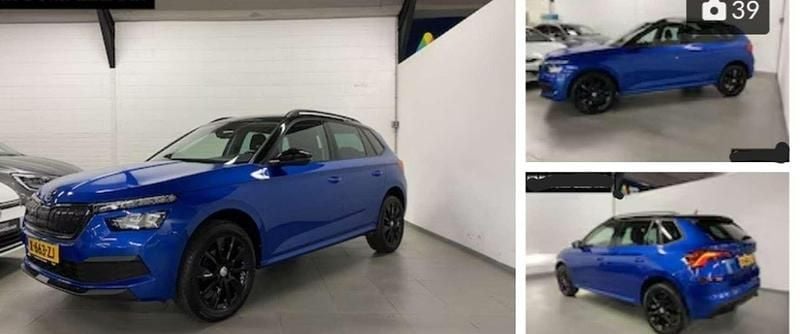 Occasion Skoda Kamiq Monte Carlo 110 PK (80 kW) 2023 Blauw SUV