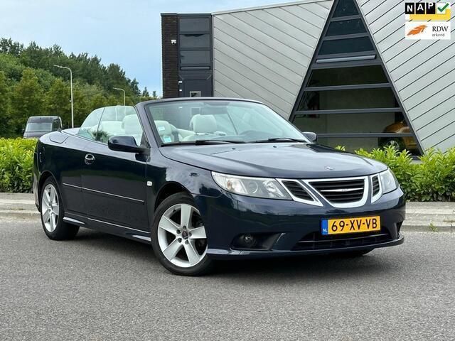 Blauw Gebruikt 2007 Saab 9-3 Cabriolet Linear Cabriolet | € 13.450 - Afbeelding 1/4