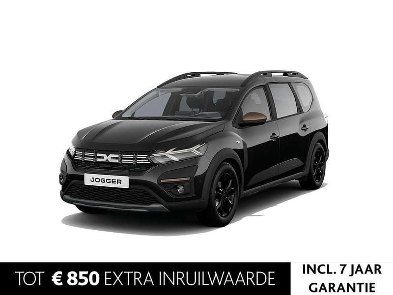 Zwart Nieuw 2025 Dacia Jogger Extreme MPV | € 32.000 (Eerlijke prijs) - Afbeelding 1/4