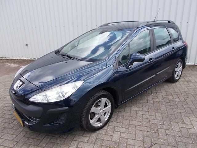 Blauw Gebruikt 2009 Peugeot 308 Stationwagen | € 3.250 (Iets duurder) - Afbeelding 1/4