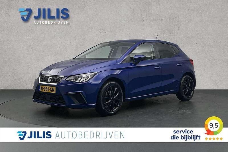 Blauw, metallic lak Gebruikt 2021 Seat Ibiza Style Hatchback | € 17.850 (Eerlijke prijs) - Afbeelding 1/3