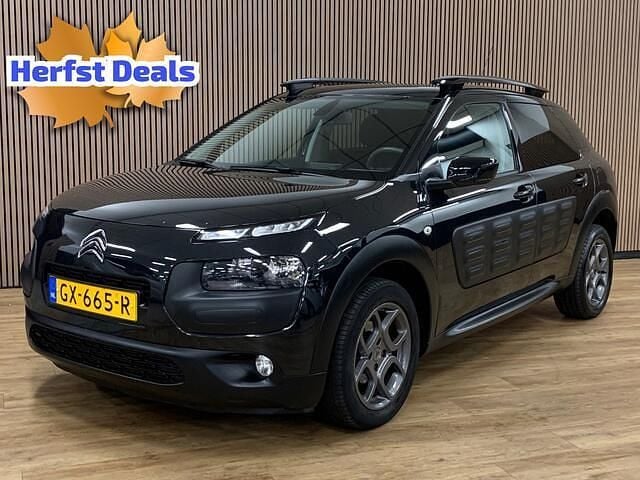 Zwart Gebruikt 2015 Citroën C4 Cactus PureTech Hatchback | € 6.945 (Eerlijke prijs) - Afbeelding 1/4