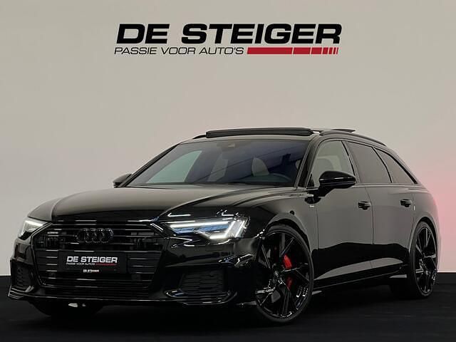 Zwart Gebruikt 2022 Audi A6 Competition Stationwagen | € 51.750 (Eerlijke prijs) - Afbeelding 1/4