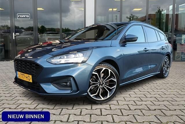 Blauw Gebruikt 2020 Ford Focus ST-Line X Stationwagen | € 10.900 (Goede deal) - Afbeelding 1/4