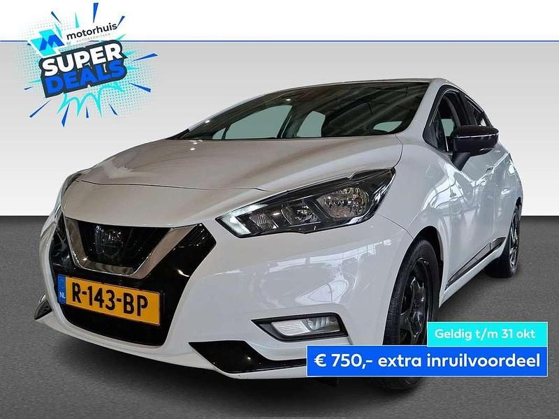 Wit Gebruikt 2022 Nissan Micra Hatchback | € 12.490 (Eerlijke prijs) - Afbeelding 1/4