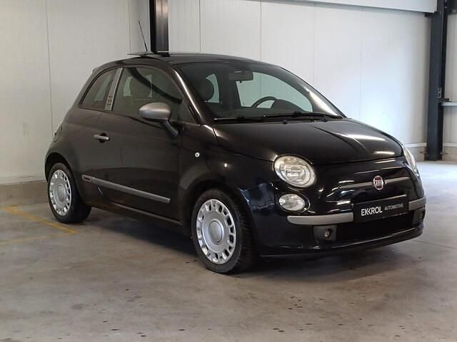 Zwart Gebruikt 2011 Fiat 500 Hatchback | € 4.950 (Eerlijke prijs) - Afbeelding 1/4