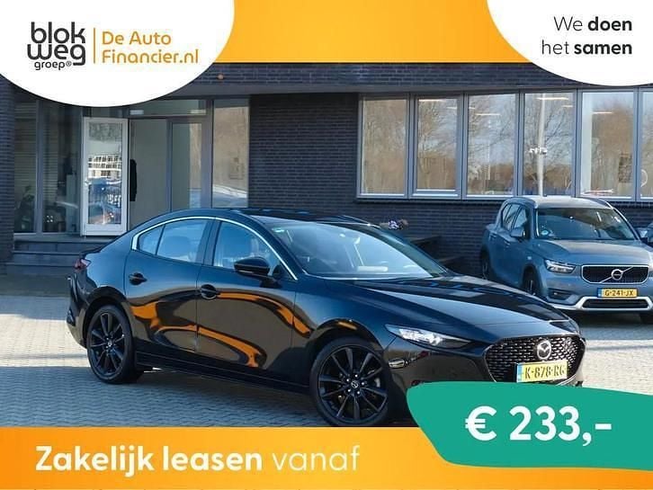 Occasion Mazda 3 Comfort 180 PK (132 kW) 2021 Zwart (metallic) Sedan