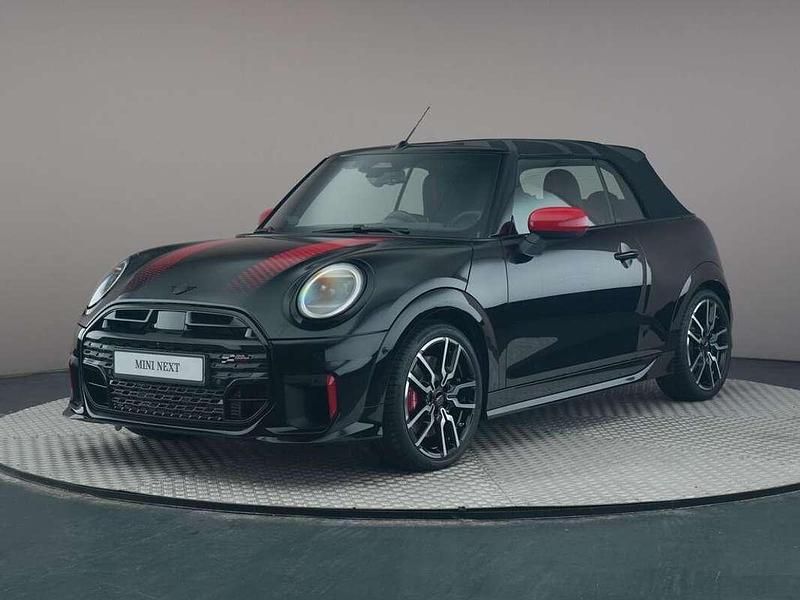 Zwart Nieuw 2024 Mini John Cooper Works Cabriolet Cabriolet | € 57.900 (Duur) - Afbeelding 1/4