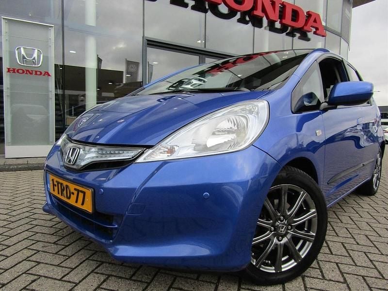 Blauw (metallic) Gebruikt 2011 Honda Jazz Comfort Hatchback | € 6.950 (Goede deal) - Afbeelding 1/4