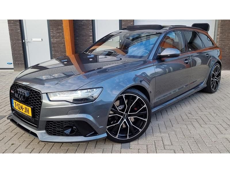 Grijs Gebruikt 2016 Audi RS6 Stationwagen | € 62.475 (Duur) - Afbeelding 1/4