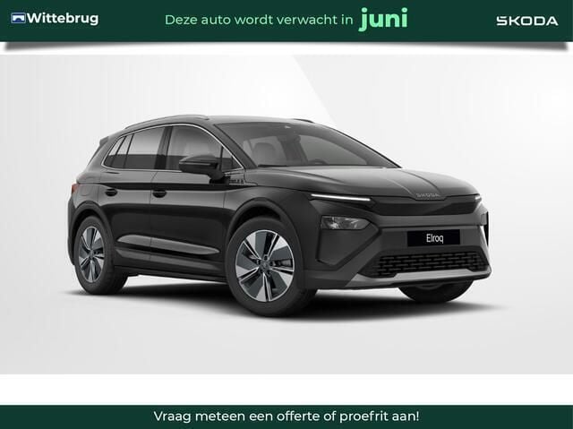 Zwart Nieuw 2025 Skoda Elroq Business Line SUV | € 42.210 - Afbeelding 1/4