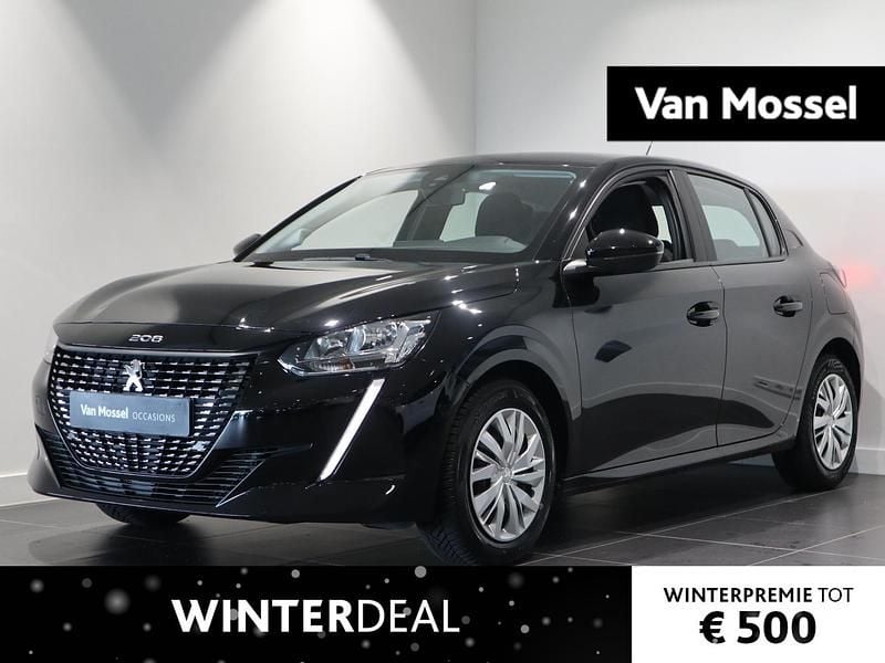 Zwart Occasion 2022 Peugeot 208 Active Hatchback | € 14.440 (Goede deal) - Afbeelding 1/4