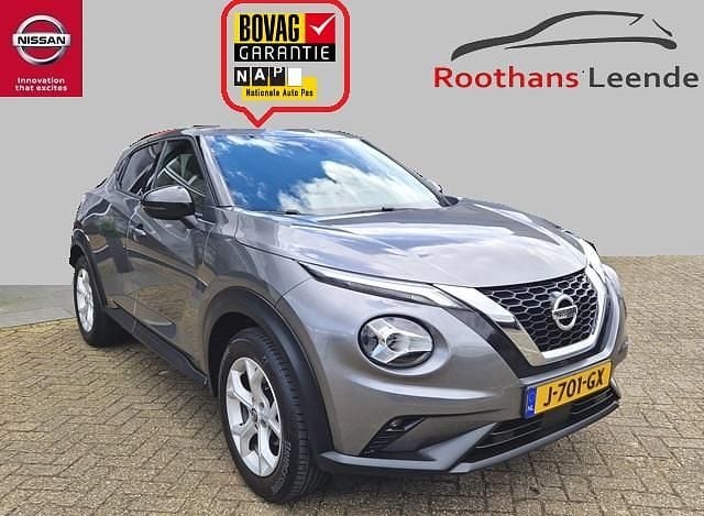 Grijs Gebruikt 2020 Nissan Juke N-Connecta SUV | € 16.400 (Goede deal) - Afbeelding 1/4
