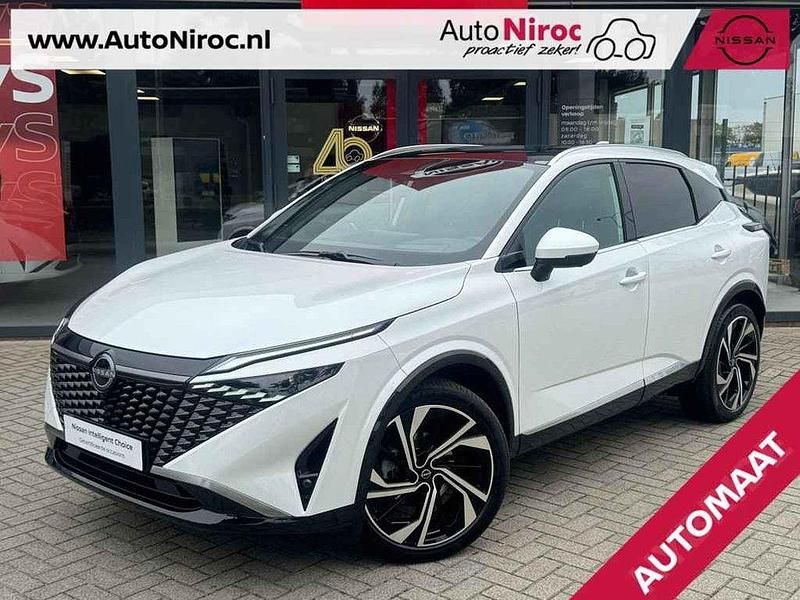 Pearl white Occasion 2025 Nissan Qashqai Tekna+ SUV | € 40.740 (Eerlijke prijs) - Afbeelding 1/4