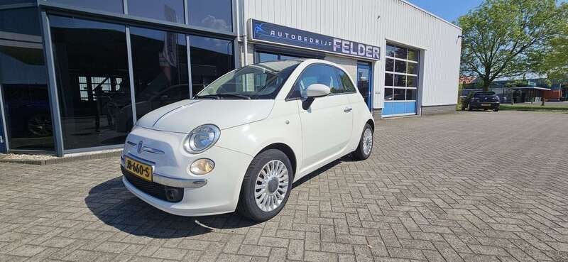 Wit Gebruikt 2008 Fiat 500 Hatchback | € 4.999 (Iets duurder) - Afbeelding 1/4